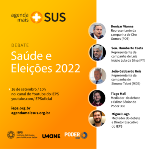 Saúde e Eleições 2022 - Agenda Mais SUS