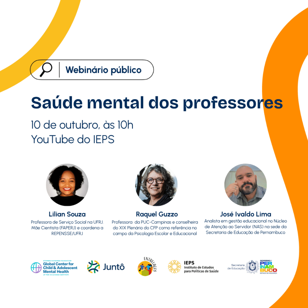 Saúde Mental dos Professores 1 Saúde Mental dos Professores